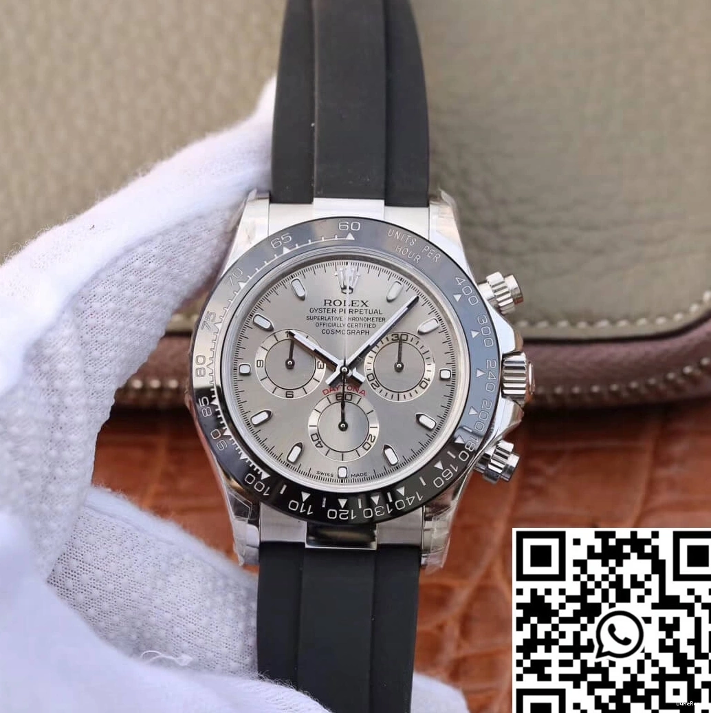 Color M116519ln Daytona Cosmograph Stainless Rolex Factory JH Steel 0928